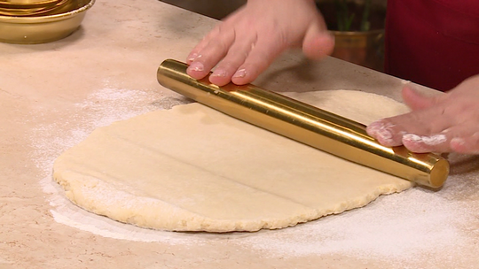 بوراك العجين بالسلق و اللحم المفروم