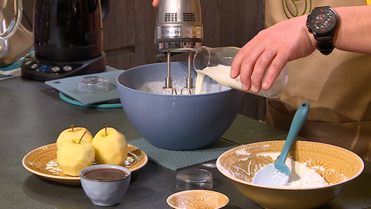 كيكة التفاح