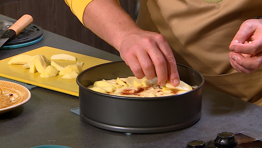 كيكة التفاح