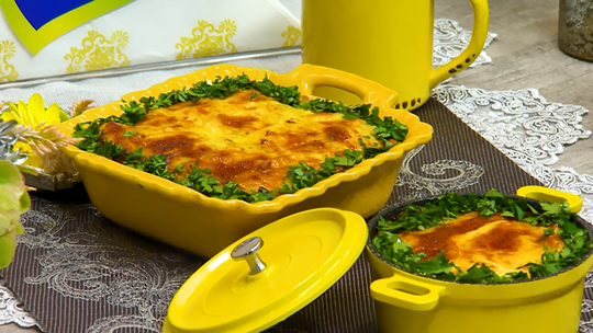 غراتان بالبطاطا والدجاج