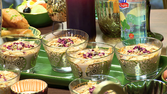 زجاجيات بذوق الشوكولاطة والعنب المجفف