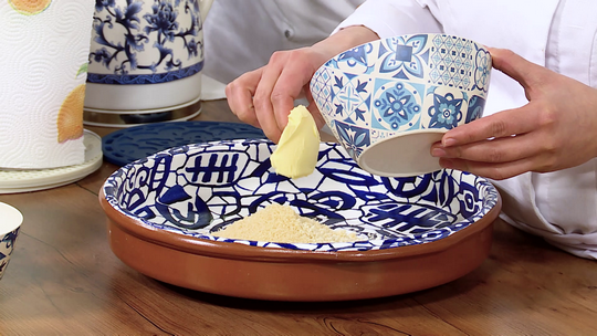 كرامبل بالتفاح (Crumble aux pommes)