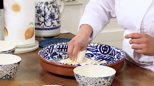 كرامبل بالتفاح (Crumble aux pommes)