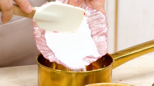 كريات الزهور بالفستق