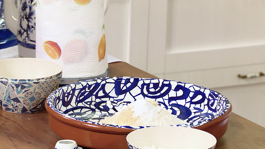 تارت التفاح بالكريمة