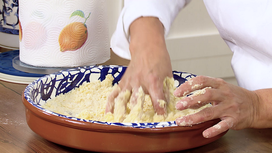 تارت التفاح بالكريمة