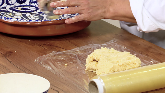 تارت التفاح بالكريمة