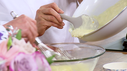 أرز بالحليب والبرتقال