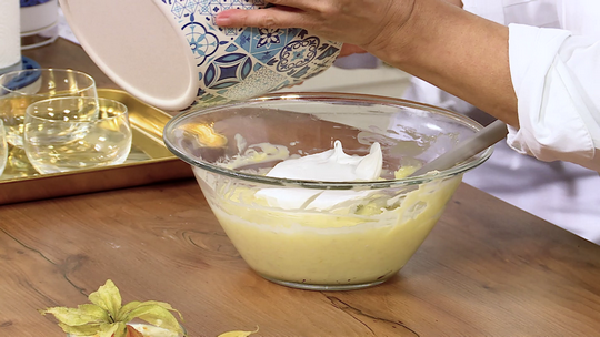 أرز بالحليب والبرتقال