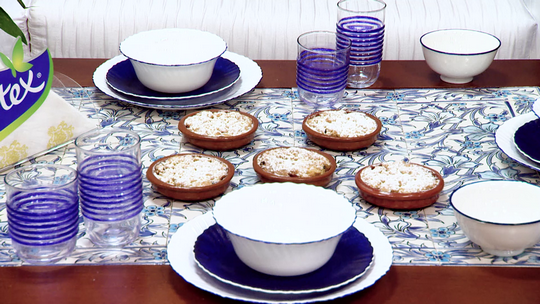 كرامبل بالتفاح (Crumble aux pommes)