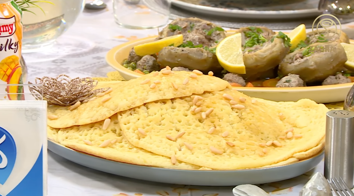 البغرير بالعسل