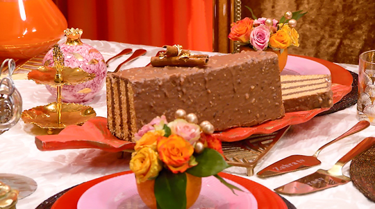 كيك بنكهة القرفة