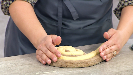 حلوى جافة بالجوز