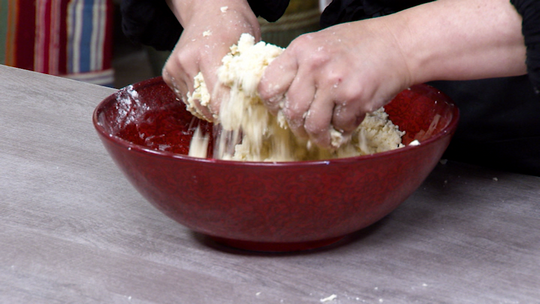 تارت بالتفاح المكرمل