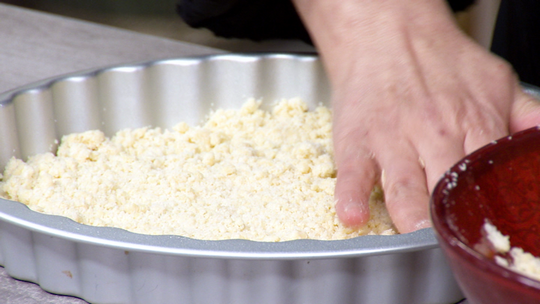 تارت بالتفاح المكرمل