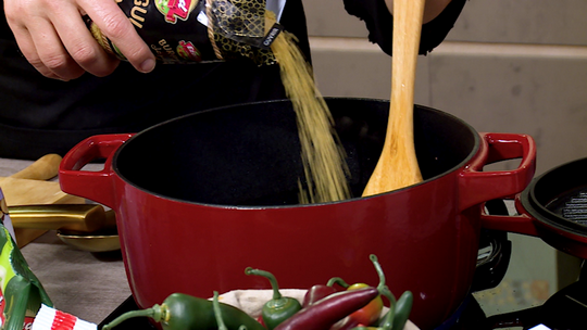 برغل بالخضر