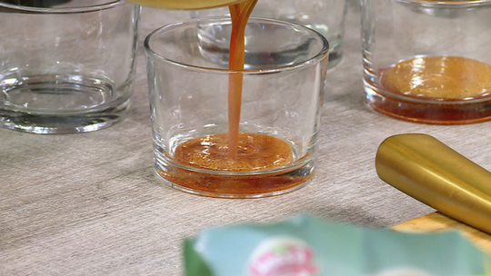 فلان كراميل على شكل التشيز كيك