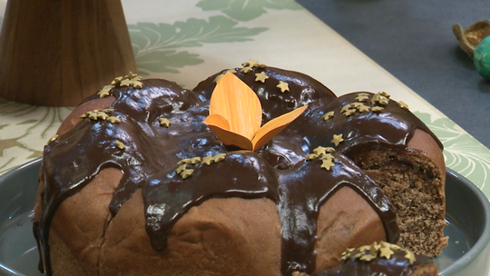 بريوش بشوكولاطة الطلي