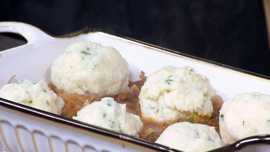 غراتان البطاطا واللحم