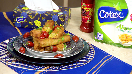 بوراك بالخضر والتونة