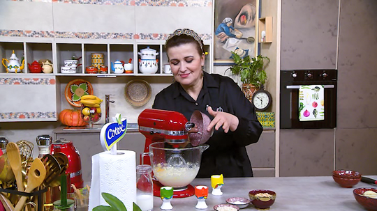 كيك بالإجاص