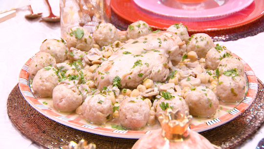 كروكات الدجاج بالفطر