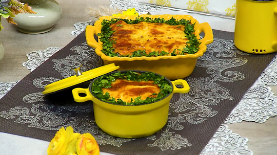 غراتان بالبطاطا والدجاج