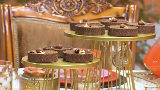 تارت بكريمة  الشوكولاطة