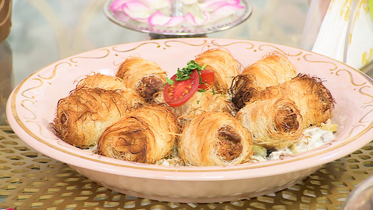 مملحات القطايف بالدجاج