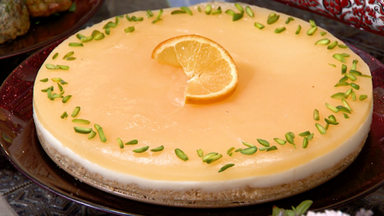 حلوى بالبرتقال