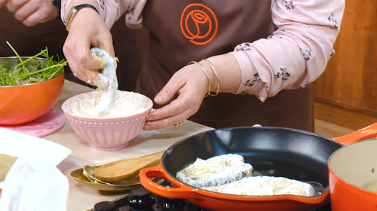 طاجين البسباس بالسمك