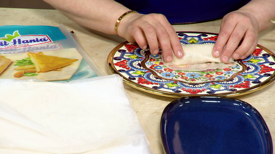 بوراك بالبطاطا والباتي