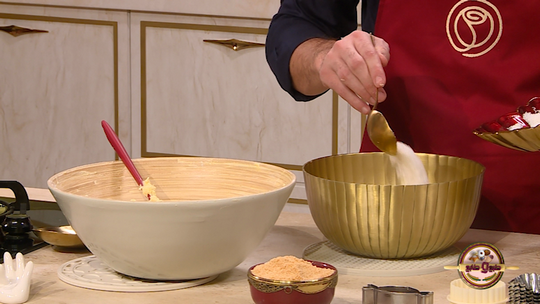 تارت بكريمة الفول السوداني