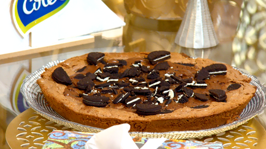 براونيز بالبسكويت والشوكولاطة