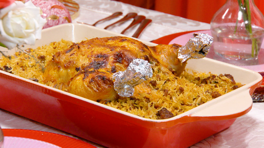 دجاج محشي