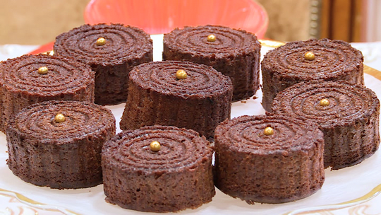 ميني كيك بذوق الشوكولاطة