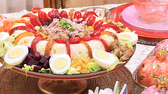 سلطة الأرز