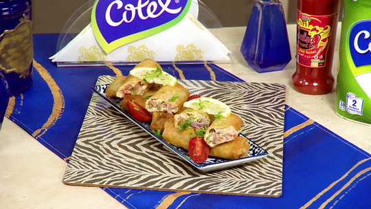 بوراك بالبطاطا والتشكتشوكة