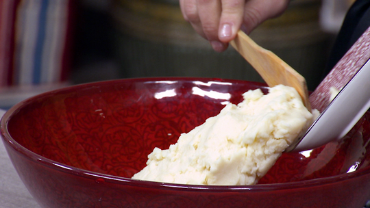 غراتان البطاطا واللحم