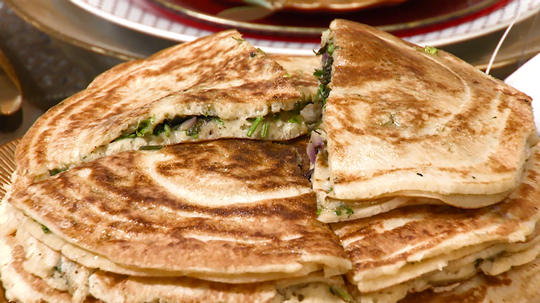 بغرير بالأعشاب