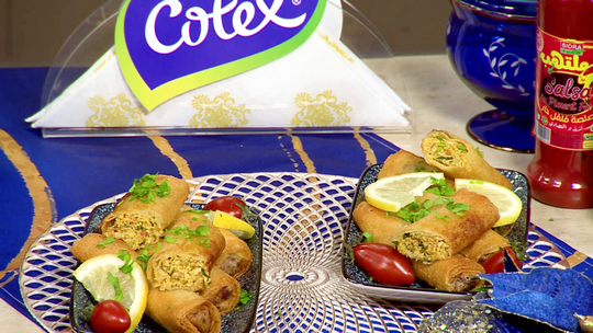 بوراك بالدجاج المُتبل والياغورت