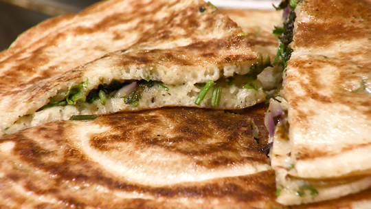 بغرير بالأعشاب