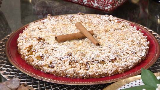 تارت بالتفاح المكرمل