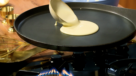 كريب بشوكولاطة الطلي والموز