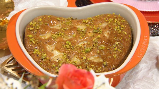 كيك عائلي بالتفاح