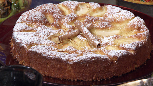 كعكة التفاح