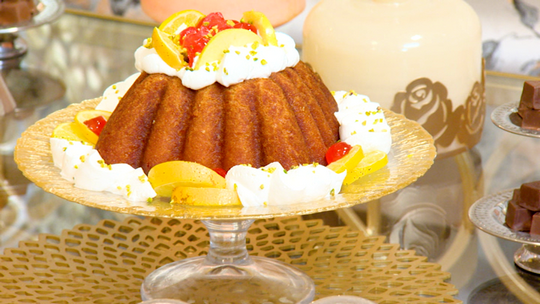 حلوى البابا بذوق البرتقال